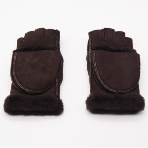 Buy cheap Touch screen multifunctional sheep skins mitten leather mittens with fingers from wholesalers