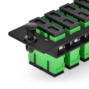 P6SCA2XSMF 6 Sc Apc Patch Panel Duplex Adapter Panel 12 Fibers OS2 Single Mode