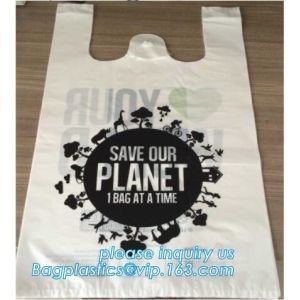 En13432 certified custom printed wholesale biodegradable compostable plastic