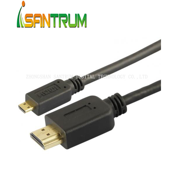 Buy cheap Black HDMI to Micro Cable with Ethernet Support 3D from wholesalers