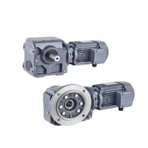 China Flange Mounted S Series Helical Worm Gearmotor SAF37-SAF97 with 90-4000 N*m Torque and 6.8-286.4 Gear Ratio for Industrial Applications on sale