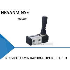 Buy cheap G 1/4  Lock Type Pneumatic Mechanical Valve Hand Pull Valve Two Position Five Way Two Position Three Way from wholesalers