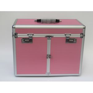 Buy cheap Pink Lockale Aluminium Cosmetic Case from wholesalers