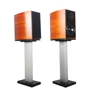 1W Distortion Factor Bluetooth Bookshelf Speakers with Battery Power Source