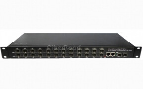 Quality Rack Mount RJ45 Managed Fiber Switch Gigabit Combo SFP Slot for sale