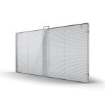 Buy cheap 1000x500mm Transparent LED Screens Curtain  Transparent LED Film Display 3.9mm 3500 Cd/M2 from wholesalers