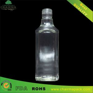 Buy cheap 375ml Blown Square Glass Bottle for Gin from wholesalers