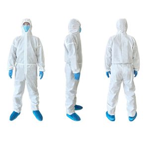 Non Woven Fabric Disposable Protective Clothing Breathable Waterproof