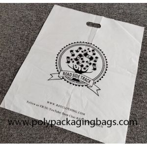Buy cheap Gravure Printing 60 Micron Patch Handle Plastic Bags from wholesalers