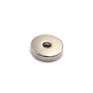 Buy cheap Strong Ndfeb N35 Permanent Ring Neodymium Magnet Nickel Coating from wholesalers