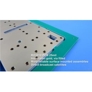 Buy cheap Rogers RO3010 PCB 2-layer 1oz copper High-Frequency RF Substrate from wholesalers