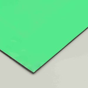 More Size Bright Green Aluminum Composite Panel For Construction Building