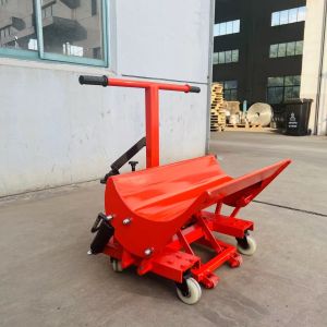 Buy cheap Hydraulic Cloth Roll Transport Trolley Doffing Easy Handle from wholesalers