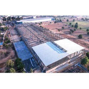 Prefabricated with Large Span Light Steel Frame Structure and Q355 Q235B Steel