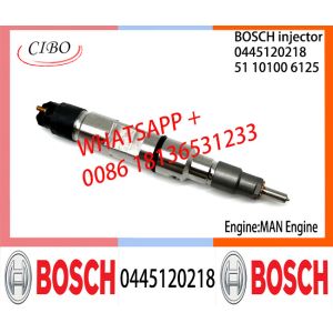 Buy cheap BOSCH 0445120218 51101006125 Neutral Fuel Injector Assembly 0445120218 51101006125 For MAN from wholesalers