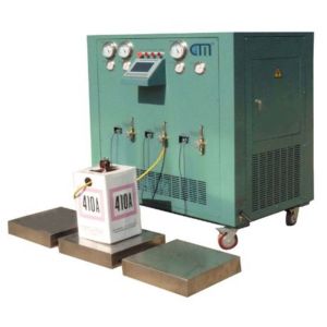 Buy cheap R22 R134a freon recovery filling machine oil less refrigerant split charging R404a R410a recharge machine refilling syst product