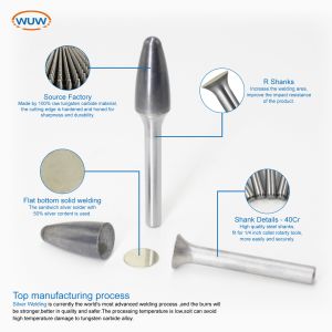 Buy cheap Ball Nosed Cone Double Cut Carbide Burr with Free Sample and OEM Support for Precision Grinding from wholesalers
