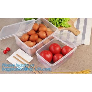 Buy cheap custom printed lunch box Freezer Microwave Dishwasher Safe Container Lids Plastic Food Lunch Box,storage egg box plastic from wholesalers