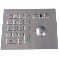 China IP65 304 stainless steel  trackball pointing device mouse USB interface for sale