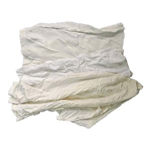 China 100% Cotton 25cm 10Kg Packaging White Cotton Rags on sale