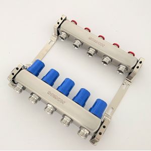 Buy cheap Distribuitor colector incalzire in pardoseala - 5 circuite , Distribuitor - colector din inox from wholesalers