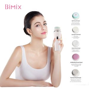 Buy cheap 5 In 1 Waterproof IPX5 3W Electronic Face Cleanser product