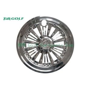 Buy cheap Durable Silver 10 Inch Golf Cart Hub Caps Golf Cart Parts 31 X 24.4 X 24.4 Cm from wholesalers