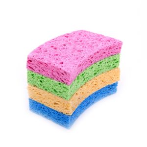 Customizable 11x7x2cm Cellulose Sponge Sheet with 3000% Water Absorption