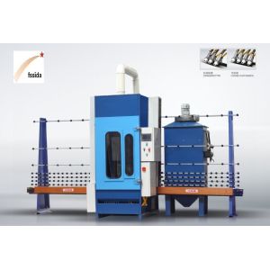 Buy cheap Vertical Glass Sandblasting Machine with PLC Control by Foshan Star Latest Technology from wholesalers