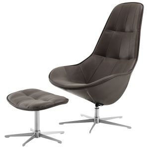 Buy cheap Boston armchair with ottoman from wholesalers