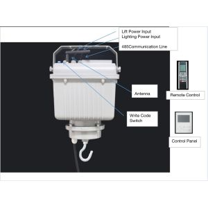 Buy cheap Motorised Electric Chandelier Lifter Raising And Lowering from wholesalers