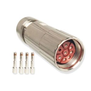 Buy cheap Siemens encoder M23 Servo Power 8 Pin Connector 6FX2003-0CG10 Industrial Connector With Threaded Head from wholesalers