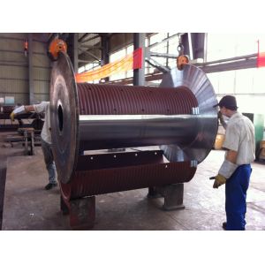 Buy cheap Winch Drum Lbs Two Half Split Groove Sleeve Customized Processing Large Mining from wholesalers