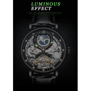 Buy cheap Elegant Appearance Tourbillon Mechanical Watch Moon Phase Mechanical Wrist Watch from wholesalers