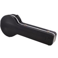 China Reinforced ABS Hardshell Banjo Case Soft Plush 3 triple chrome plated latches for sale