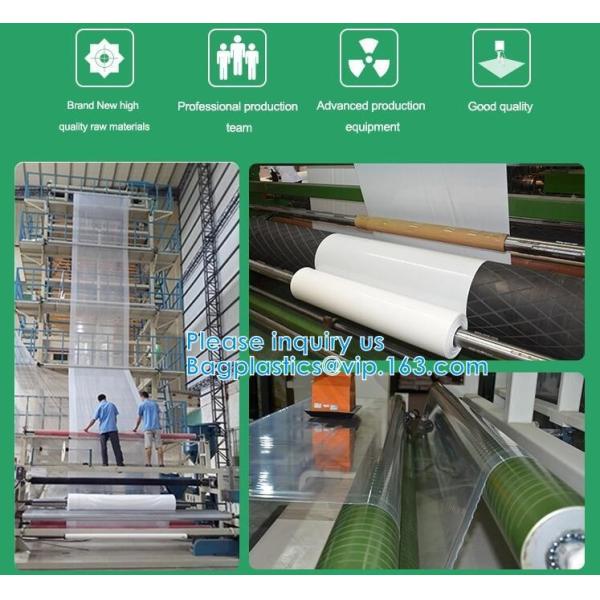 Quality PE Super Clear Film Use For Mattress Film Packing Mattress Roll Packing Machines Cargoes Covering for sale