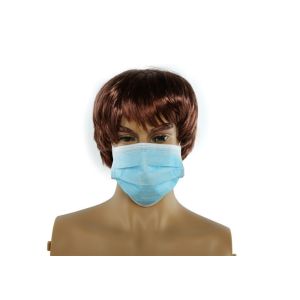 Buy cheap Blue  Disposable Dust Mask Without Glass Fibers Disposable Earloop Face Mask from wholesalers