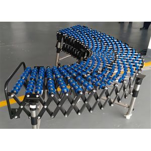 Buy cheap Unpowered Explandable Roller Conveyor Skate Wheel Conveyor with Various Shapes product