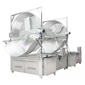 Buy cheap Personalized Potato Chips Automatic Frying Machine Discharging And Stirring ISO from wholesalers