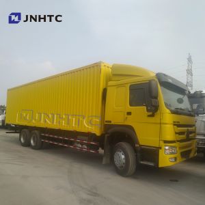 Buy cheap Sinotruk HOWO Heavy Cargo Truck 6*4 Box Cargo Truck 10 Wheeler Lorry from wholesalers