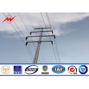 Buy cheap Tapered Conical Electrical Power Pole For Distribution Line Project from wholesalers