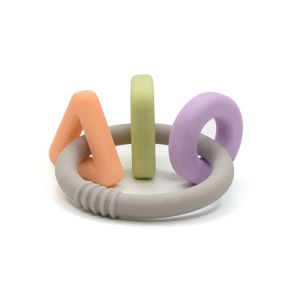 Buy cheap Food Grade FDA Approved Wooden Silicone Teether Nursling Biting Toys from wholesalers