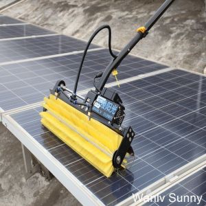 Buy cheap Solar Panel Cleaning Equipment with Dual Power Supply and Curved Gooseneck Design from wholesalers