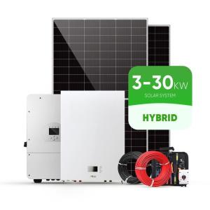 Buy cheap Hybrid All In One Solar Panel System Complete Kit 5KVA 3000W 4000W 5000W product