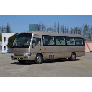 MD6772 Mudan Luxury Travel Buses 30 Seater Minibus With Double Doors