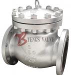 Buy cheap Cast Steel Swing Check Valve , Flanged Non Return Valve ANSI 150LB H44H from wholesalers