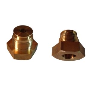 Buy cheap ROHS Brushing Finish 0.003mm CNC Copper Parts from wholesalers