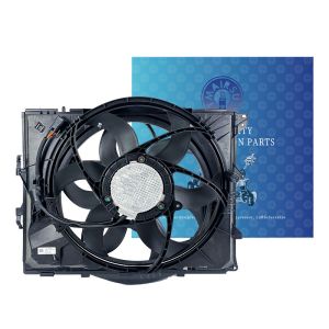 China Auto Cooling Fans for BMW 3 Series Radiator Main And Auxiliary Fan Cooling Fan 17427523259 17117590699 on sale