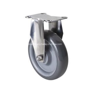 Buy cheap Stainless 5 110kg Rigid PU Caster S5405-75 with Customized Request and Plate Swivel from wholesalers
