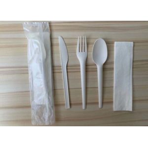 Buy cheap Disposable CPLA Compostable Tableware Length 171mm from wholesalers